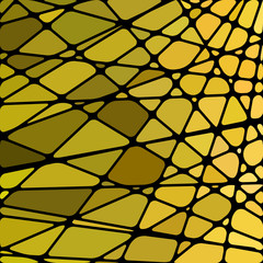 Naklejka premium abstract vector stained-glass mosaic background