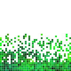abstract vector square pixel mosaic background