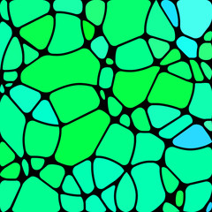 abstract vector stained-glass mosaic background