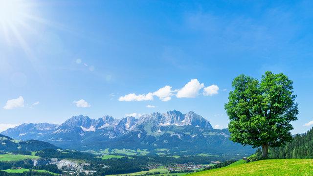Wanderurlaub mit Alpenpanorama in den  Kitzbüheler Alpen