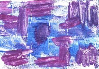 Royal purple abstract watercolor background