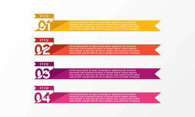 Obraz premium Vector line infographic. Business diagrams, presentations and charts. Background.