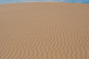 Yellow sand in the desert, Vietnam