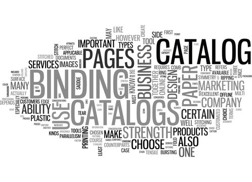WHY CHOOSE A CATALOG TEXT WORD CLOUD CONCEPT