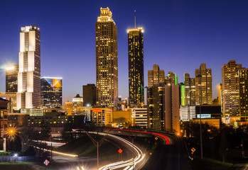 Fototapeta na wymiar Atlanta Skyline
