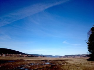 Dry lake