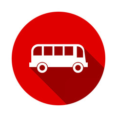 Bus vector icon