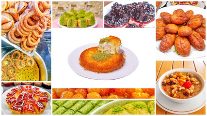 Türk Tatlıları, tatlı çeşitleri