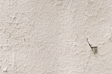 old painted wall with stains
