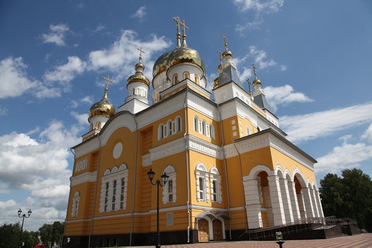 The Church of Cyril and Methodius in Saransk. Mordovia republic. Russia