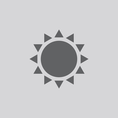 Vector sun Icon
