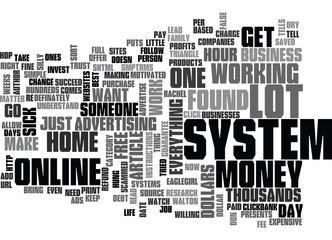 WORK AT HOME AN HOUR A DAY AND MAKE THOUSANDS TEXT WORD CLOUD CONCEPT