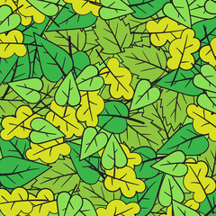 Autumn Fall Minimal Design Vector Leaves