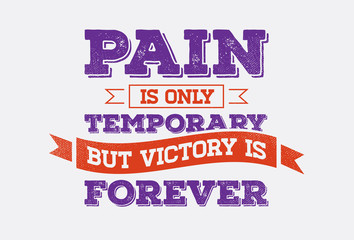 Vector Grunge Concept with Inspiration Phrase for Poster or T-shirt. Creative Motivation Quote.