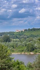 Fototapeta premium Renaissance castle in Janowiec, Poland, Europe.