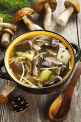 Mushroom soup