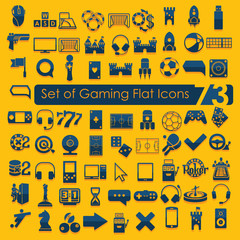 Set of game icons