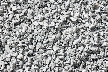 Texture of Gravel gray abstract background. Stones texture