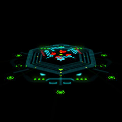HUD Element Futuristic