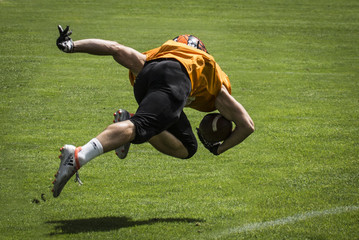 flying Football Player
