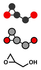 Glycidol molecule.