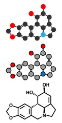 Lycorine alkaloid molecule. Found in Amaryllidaceae plants, including lilies and daffodils.