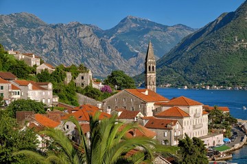 Perast Village, Montenegro - obrazy, fototapety, plakaty