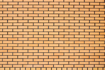 Background of old vintage brick wall texture