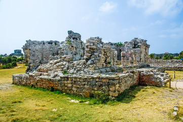 Fototapeta na wymiar Tulum Ruins
