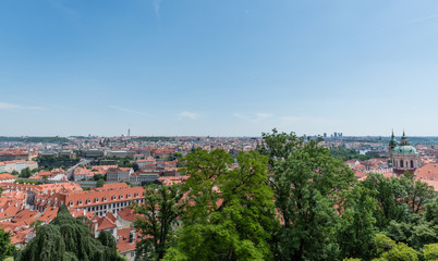 Prague in the summer