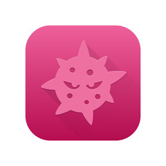 Matte Long Shadow App-Icon