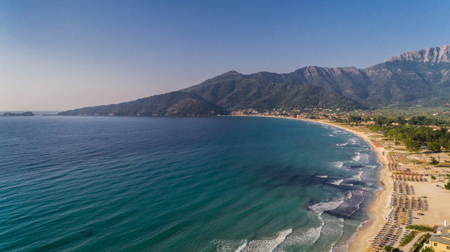 Psili Ammos beach, Thassos island, Greece