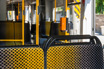 Fahrgastraum Straßenbahn
