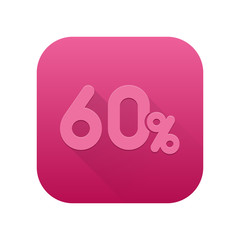 Matte Long Shadow App-Icon