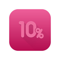 Matte Long Shadow App-Icon