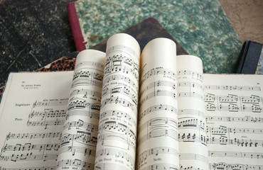 Alte Notenbl&auml;tter, Vintage