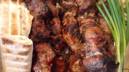 Grilled food, barbecue