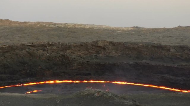 Volcano Erta Ale, Ethiopia
