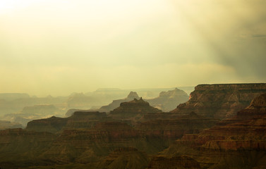 the Grand canyon