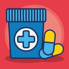 medicine bottle icon