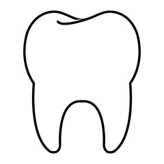 clean tooth isolated icon vector illustration design
