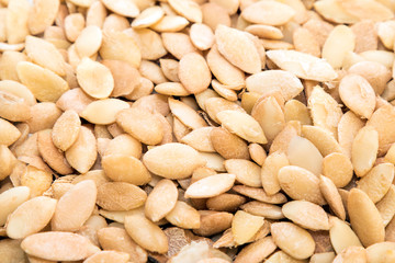 Background and texture of argan seeds