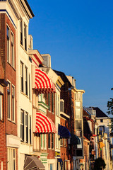 Obraz premium Niedliche Straße in Holland