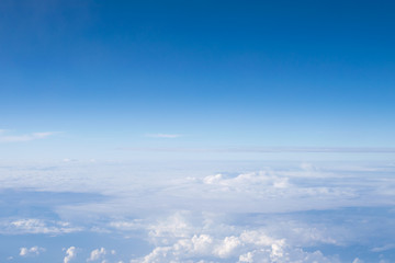 Clouds in sky atmosphere panorama