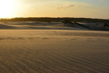 Fototapeta na wymiar Jockey's Ridge Sand Dune Sunset