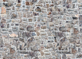 Naklejka na ściany i meble Wall stone seamless texture
