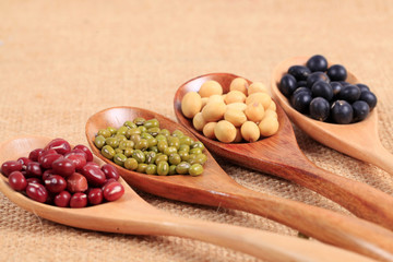 collection of legumes