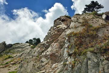 Mountains and clouds,Hehuan Mountain,Taiwan.Photo taken on:June 29,2017
