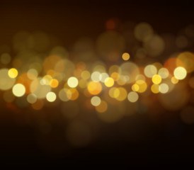 Soft bokeh and lights.