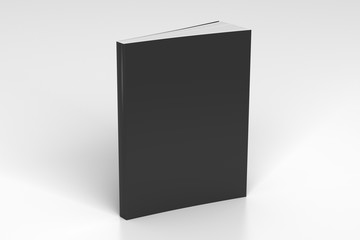 Naklejka premium Blank soft color book standing